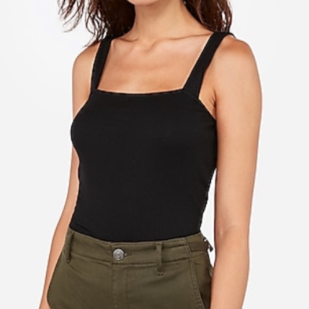 Express square neck tank top